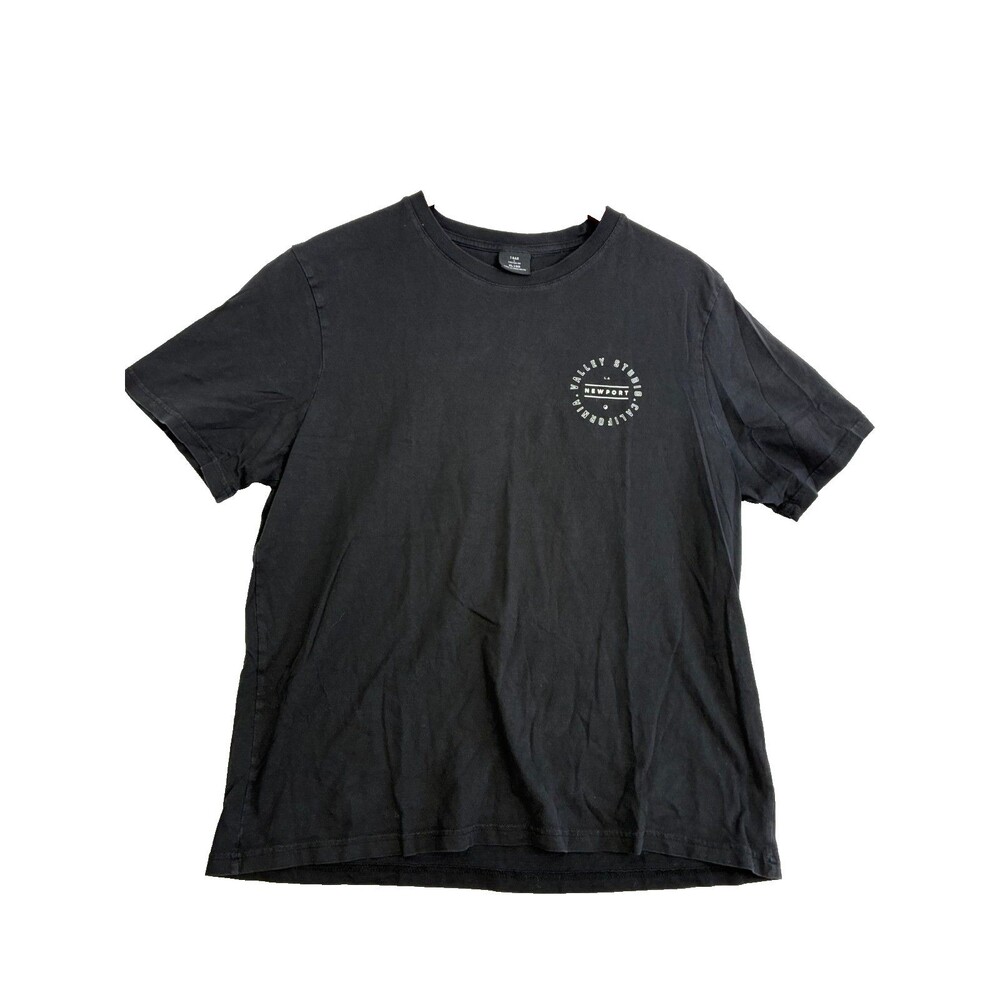 Cotton On T Bar Valley Studio Newport T Shirt Mens XL Black California Tee